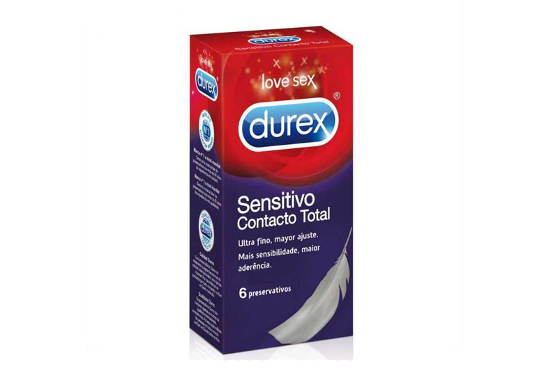 DUREX SENSITIVO CONTACTO TOTAL 6 Kondome