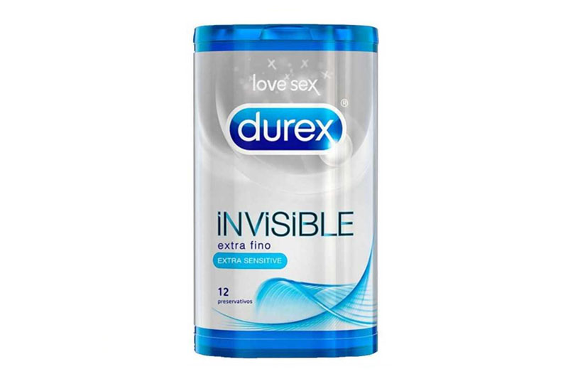 Durex INVISIBLE Extra Sensitivo 12 Kondome