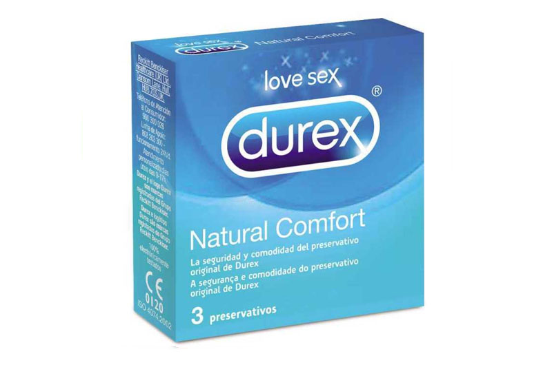 DUREX NATURAL COMFORT 3 Kondome