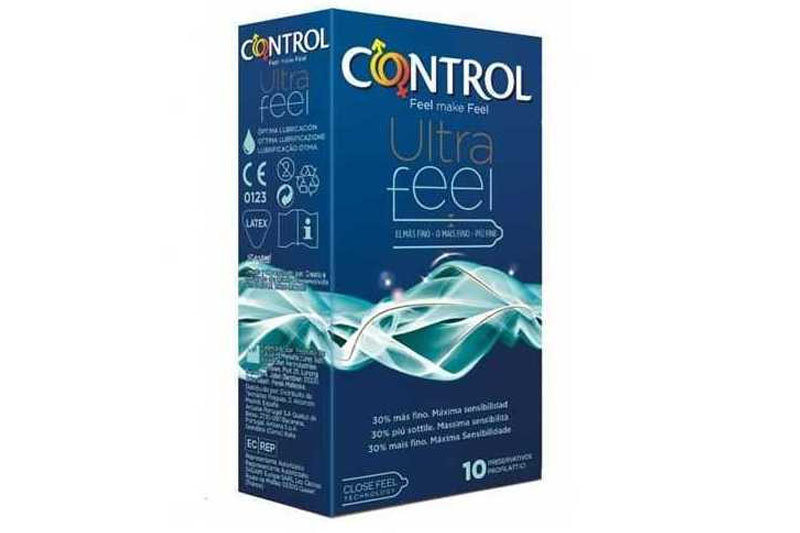CONTROL ADAPTA ULTRA FEEL 30% MÁS FINO 10 Preservativos