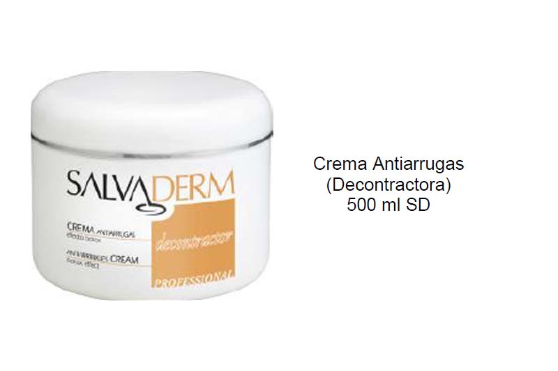 Crema Antiarrugas (Decontractora) 500 ml