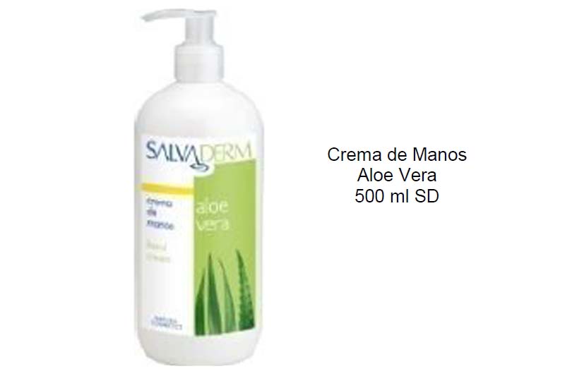 Crema de Manos Aloe Vera 500 ml