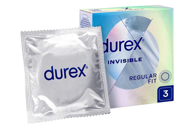 DUREX Invisble 3 Preservativos 