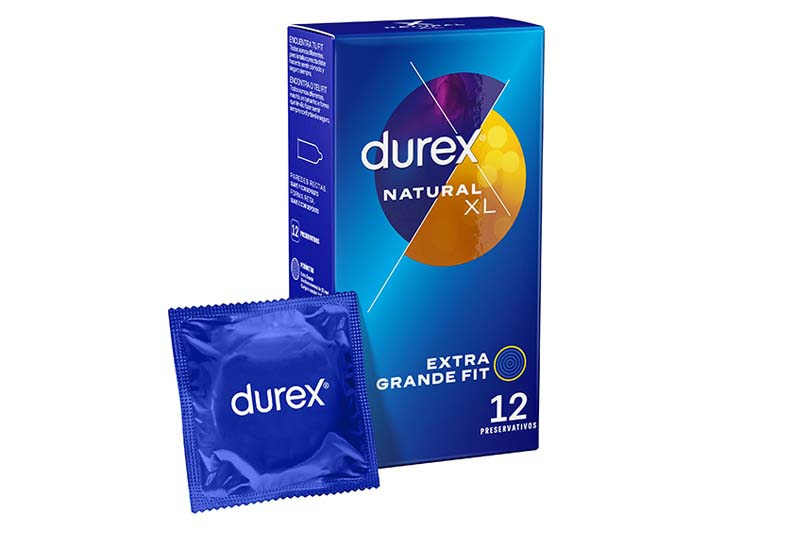 DUREX NATURAL XL 12 Preservativos