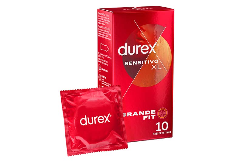 DUREX SENSITIVO XL 10 Preservativos