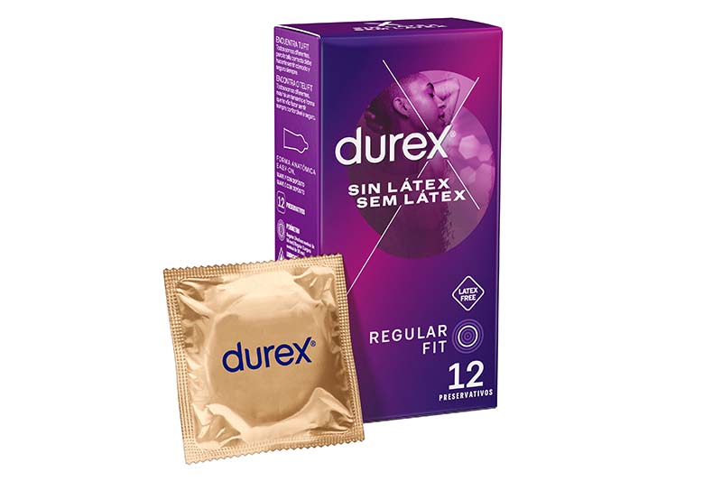 DUREX SIN LATEX 12 Preservativos