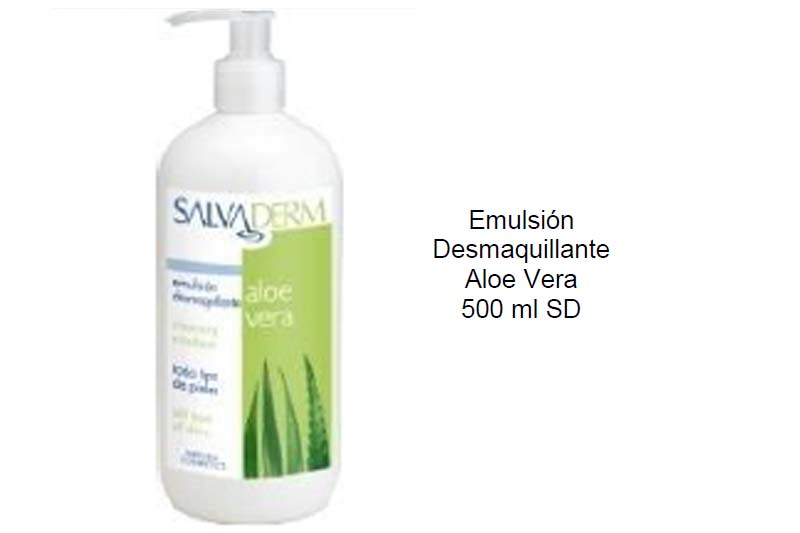 Emulsión Desmaquillante Aloe Vera 500 ml