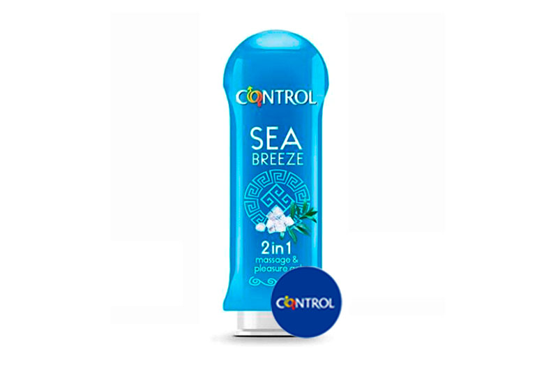 CONTROL Lubricante 2en1 MASAJE MEDITERRANEAN SEA