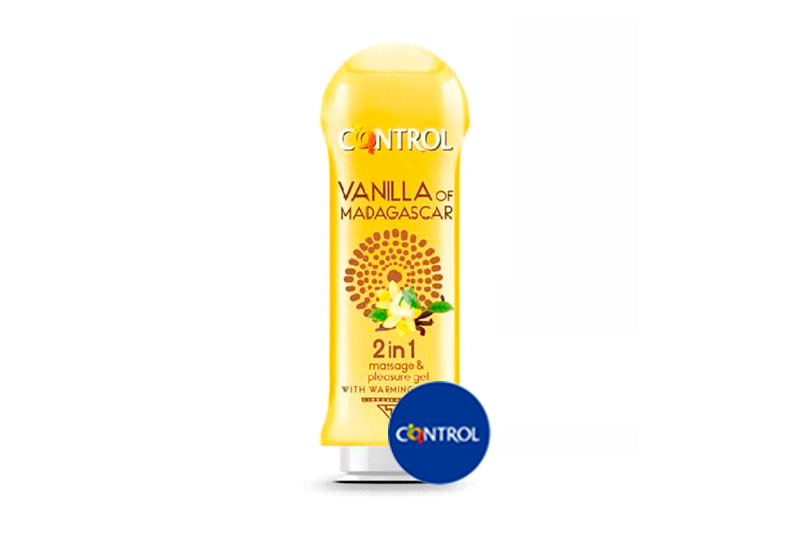 CONTROL Lubricante 2en1 MASAJE Vanilla Madagascar