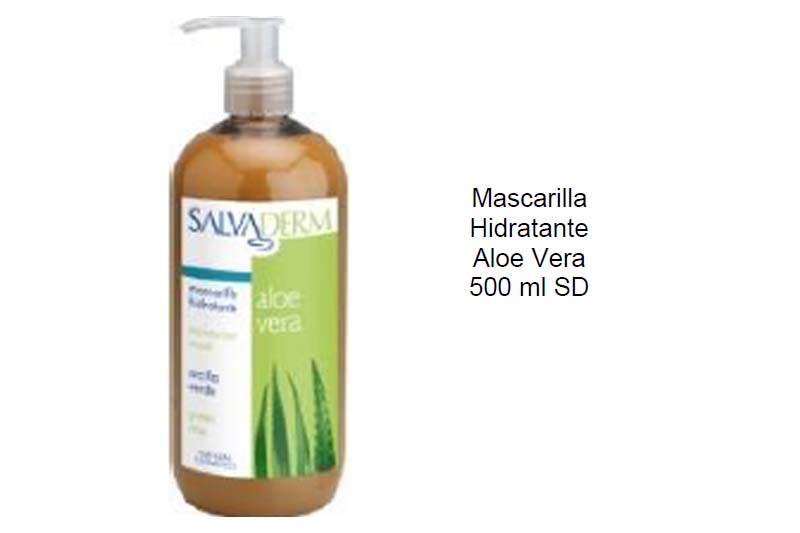 Mascarilla Hidratante Aloe Vera 500 ml