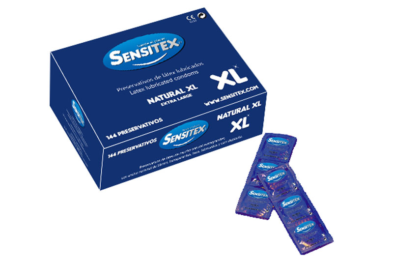Sensitex XL (57mm) 144 preservativos